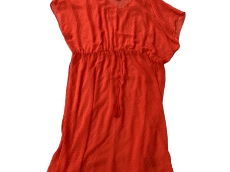 Red Swimwear Cover-up Time And Tru, Size 3x For Discount