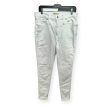 White Jeans Skinny Madewell, Size 12 Online Sale