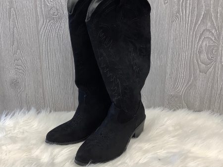 Black Boots Western Clothes Mentor, Size 6 Online now