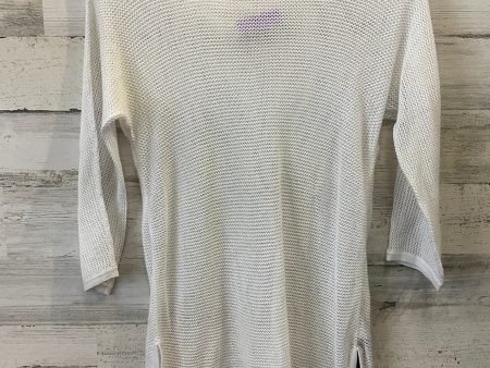 White Top Long Sleeve Chicos, Size S Sale