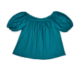 Teal Top Short Sleeve By Anthropologie, Size: S Online now