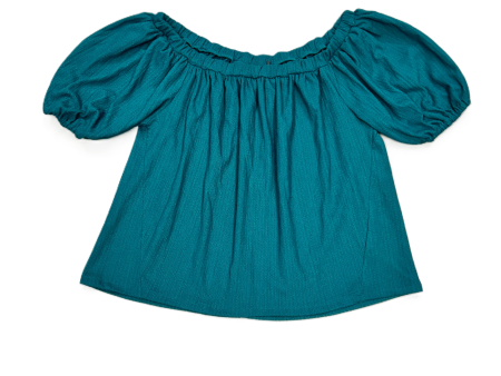 Teal Top Short Sleeve By Anthropologie, Size: S Online now