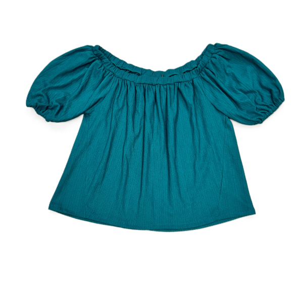 Teal Top Short Sleeve By Anthropologie, Size: S Online now