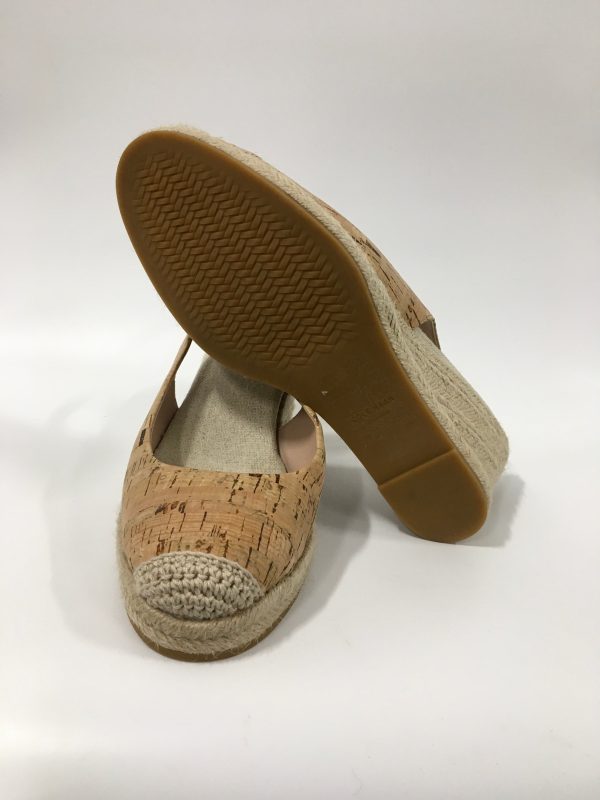 Tan Shoes Heels Wedge Cole-haan, Size 9 Online Hot Sale