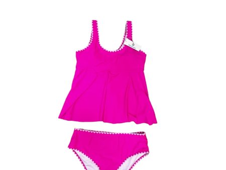 Pink Swimsuit 2pc Clothes Mentor, Size M Hot on Sale