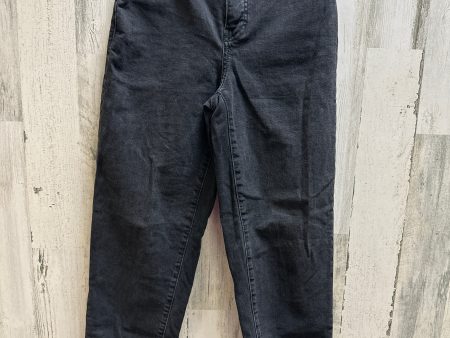 Black Jeans Straight Banana Republic, Size 0 Discount