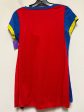 Blue & Red Top Short Sleeve Basic Walt Disney, Size L Sale