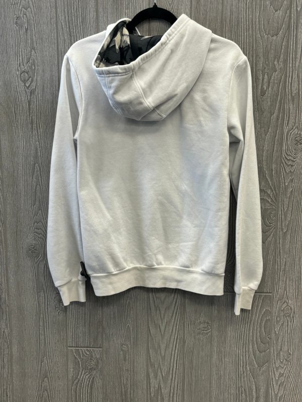 White Athletic Sweatshirt Hoodie Adidas, Size S Online Sale