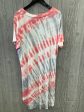 Tie Dye Print Tunic Short Sleeve Ava & Viv, Size 1x Fashion