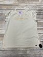 Tan Top Short Sleeve Calvin Klein, Size L For Cheap