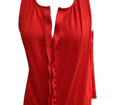 Red Top Sleeveless Limited, Size Xl Online