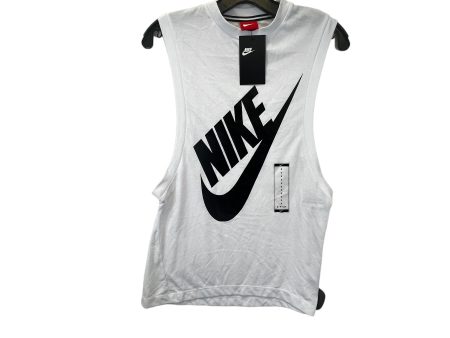 White Athletic Tank Top Nike, Size S Online Sale