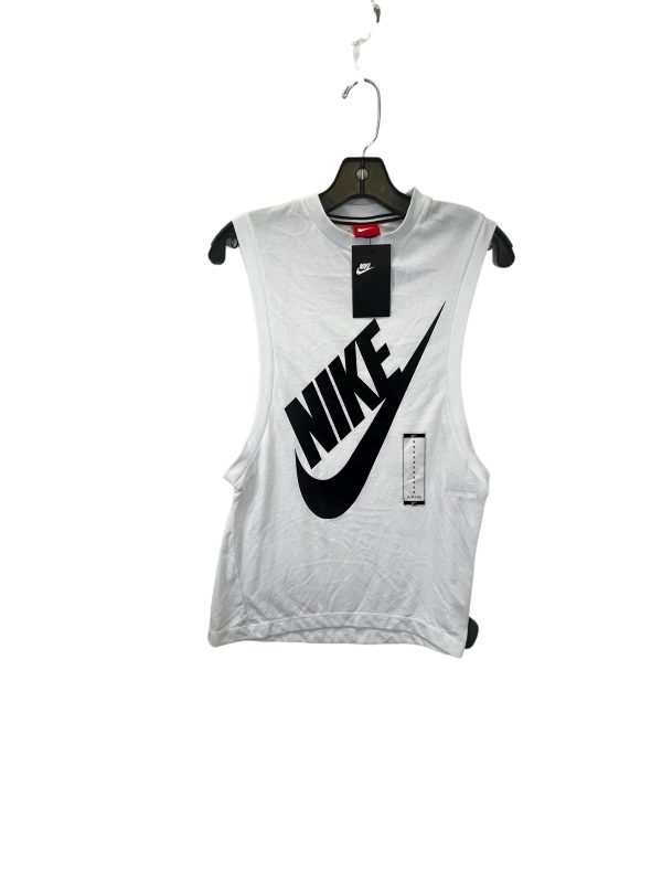 White Athletic Tank Top Nike, Size S Online Sale