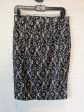 Black Skirt Midi Worthington, Size 10 Supply