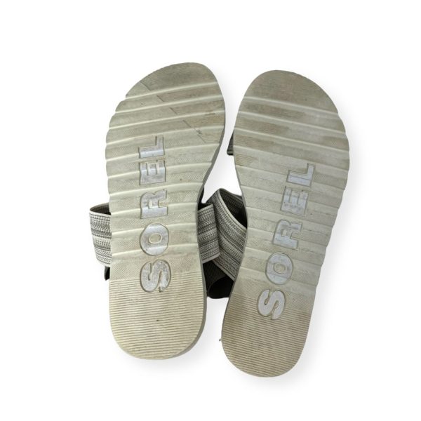 Cream Sandals Flats Sorel, Size 8 For Sale