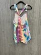 Tie Dye Print Top Sleeveless Clothes Mentor, Size L Cheap