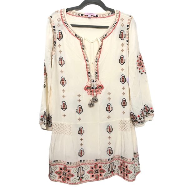 Beige Swimwear Cover-up Calypso St Barth, Size M Online Sale