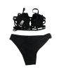 Black Swimsuit 2pc Clothes Mentor, Size S Sale