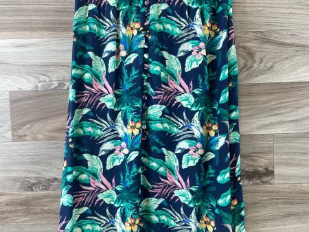 Tropical Print Skirt Maxi Loft, Size Xs Fashion