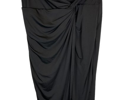 Black Skirt Midi Express, Size L For Cheap