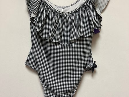 Checkered Pattern Swimsuit Revamped, Size M Supply