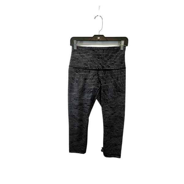 Black & Grey Athletic Leggings Lululemon, Size S For Discount