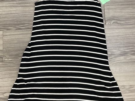 Striped Pattern Dress Casual Midi Time And Tru, Size M Online Sale