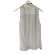 White Top Sleeveless Designer Adriano Goldschmied, Size L For Cheap