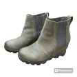 Taupe Boots Ankle Heels Sorel, Size 6 For Cheap