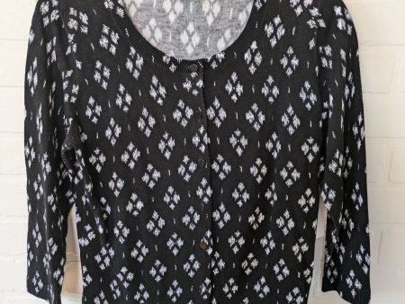 Black Sweater Cardigan Talbots, Size M on Sale