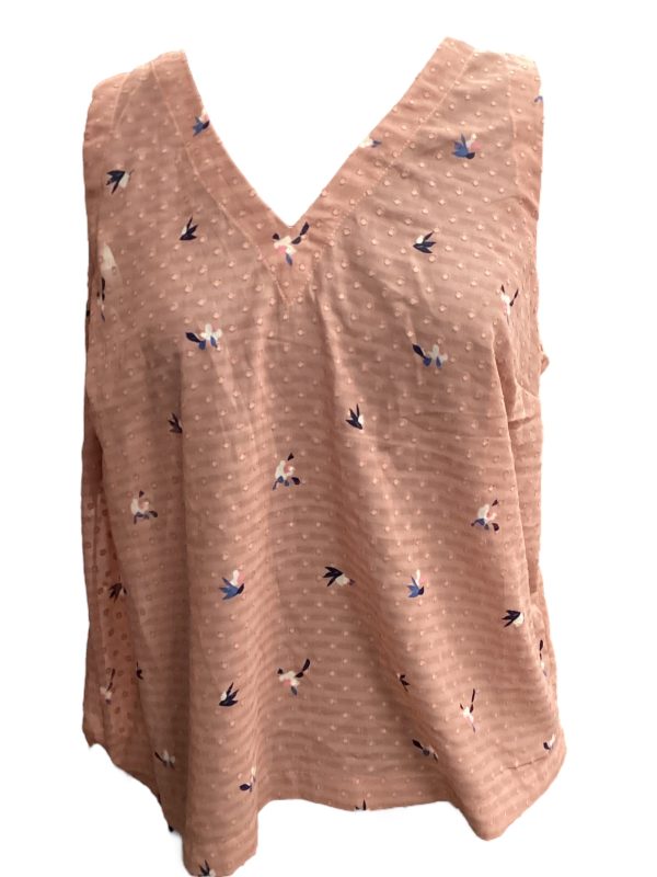 Rose Gold Tank Top A New Day, Size Xl on Sale