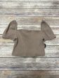 Taupe Top Short Sleeve H&m, Size M Sale