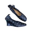 Black & Silver Shoes Designer Tory Burch, Size 9 Online