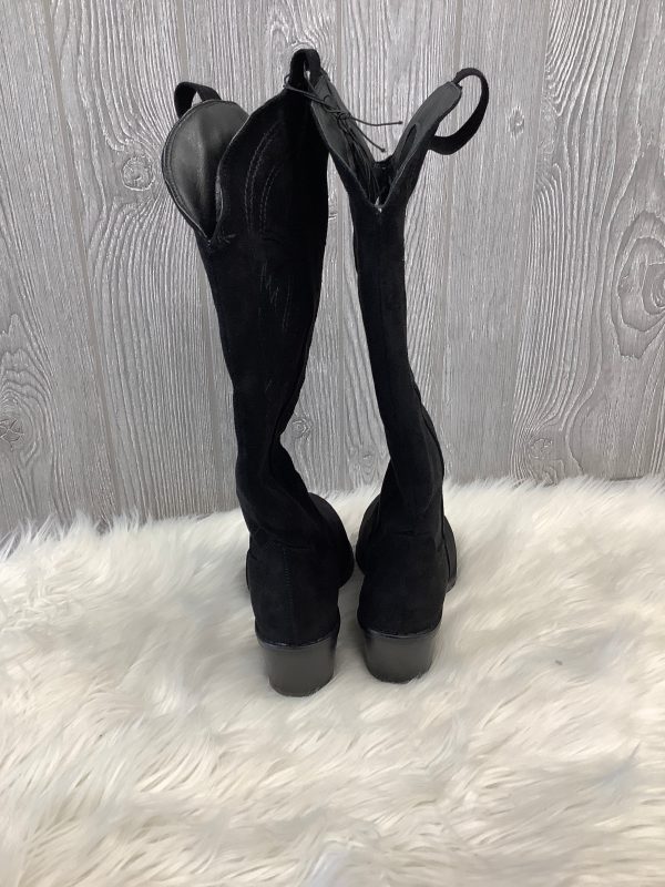 Black Boots Western Clothes Mentor, Size 6 Online now