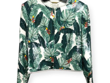 Tropical Print Blazer Rachel Zoe, Size 10 on Sale