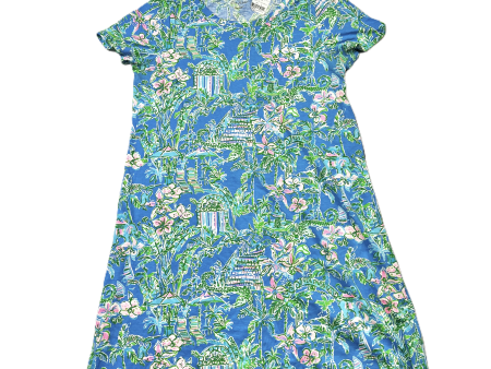 Blue & Green Dress Designer By Lilly Pulitzer, Size: S Online now