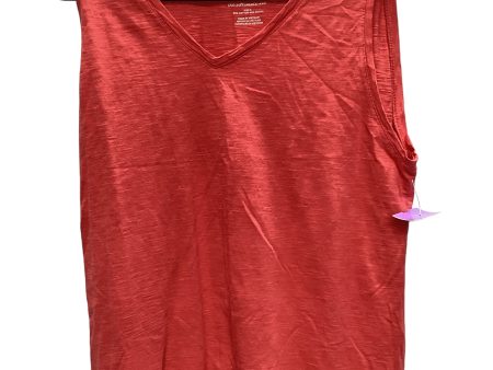 Red Top Sleeveless Basic Chicos, Size 3 Online Sale