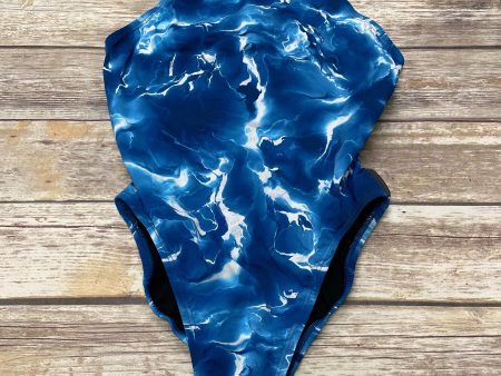 Tie Dye Print Swimsuit Nike, Size L Hot on Sale