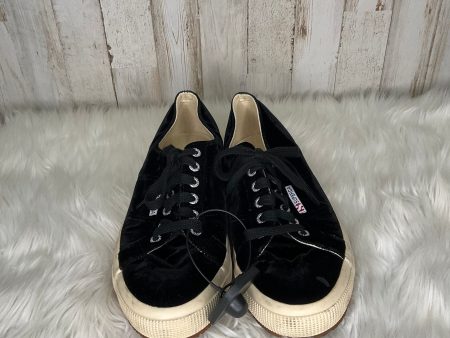 Black & Cream Shoes Sneakers Superga, Size 9 Supply