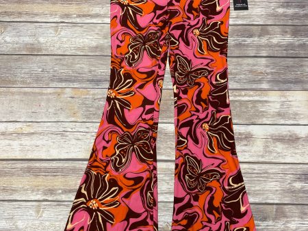 Multi-colored Pants Wide Leg No Boundaries, Size L For Cheap