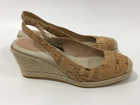 Tan Shoes Heels Wedge Cole-haan, Size 9 Online Hot Sale