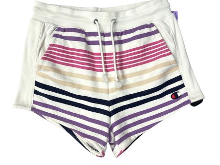 Striped Pattern Shorts Champion, Size M Online Hot Sale