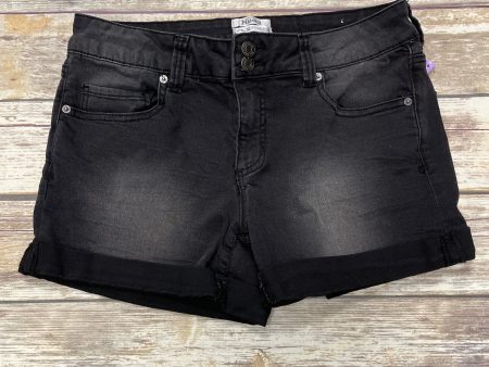 Black Denim Shorts Mudd, Size 12 Discount