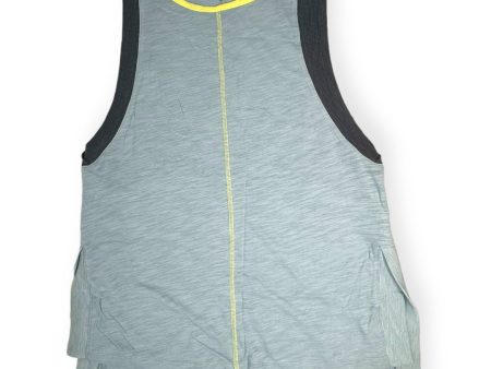 Blue & Yellow Athletic Tank Top Lou And Grey, Size S on Sale