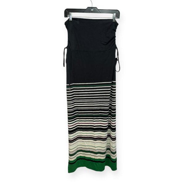 Striped Pattern Dress Casual Maxi White House Black Market, Size S Online Hot Sale