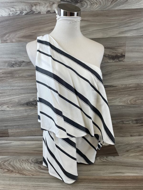 Striped Pattern Top Sleeveless Banana Republic, Size S For Cheap