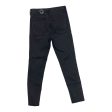 Black Jeans Skinny Abercrombie And Fitch, Size 10 Online Sale