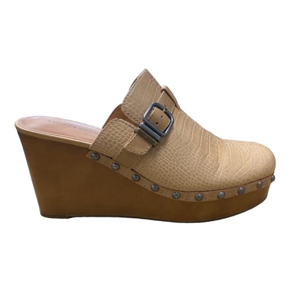 Tan Shoes Heels Platform Lucky Brand, Size 10 Discount