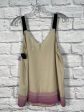 Tan Top Sleeveless Banana Republic, Size L Sale