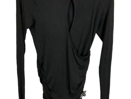 Black Top Long Sleeve Anthropologie, Size Xs For Cheap